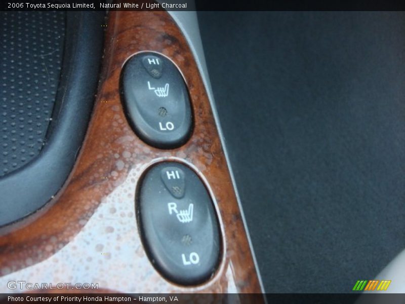 Natural White / Light Charcoal 2006 Toyota Sequoia Limited