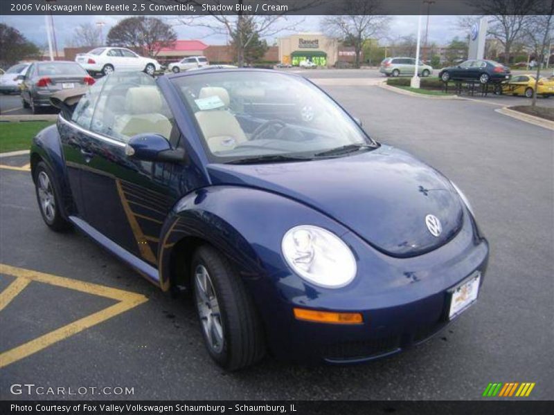 Shadow Blue / Cream 2006 Volkswagen New Beetle 2.5 Convertible