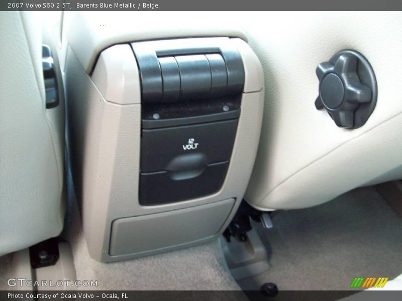 Barents Blue Metallic / Beige 2007 Volvo S60 2.5T