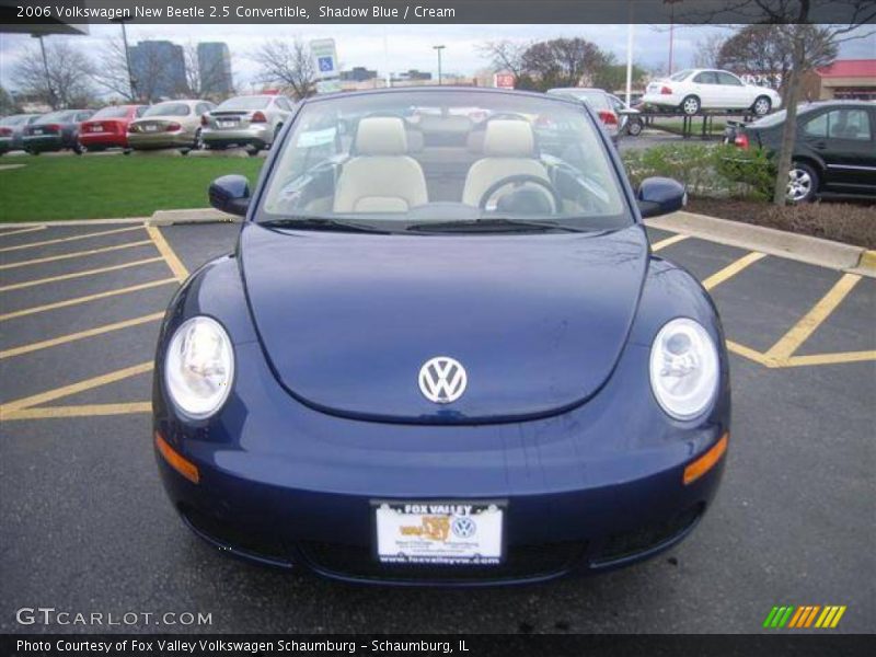 Shadow Blue / Cream 2006 Volkswagen New Beetle 2.5 Convertible