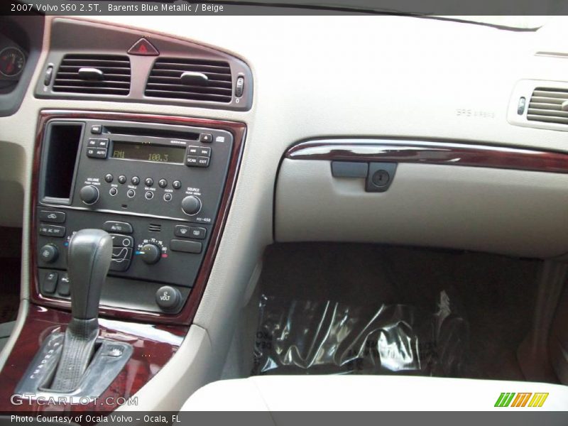 Barents Blue Metallic / Beige 2007 Volvo S60 2.5T