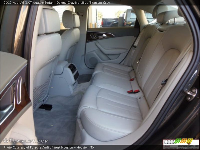 Oolong Gray Metallic / Titanium Gray 2012 Audi A6 3.0T quattro Sedan