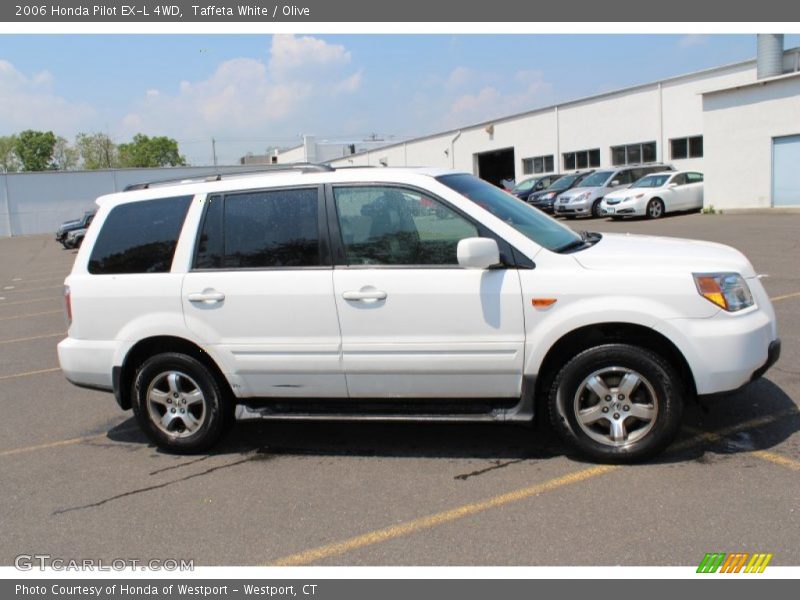 Taffeta White / Olive 2006 Honda Pilot EX-L 4WD