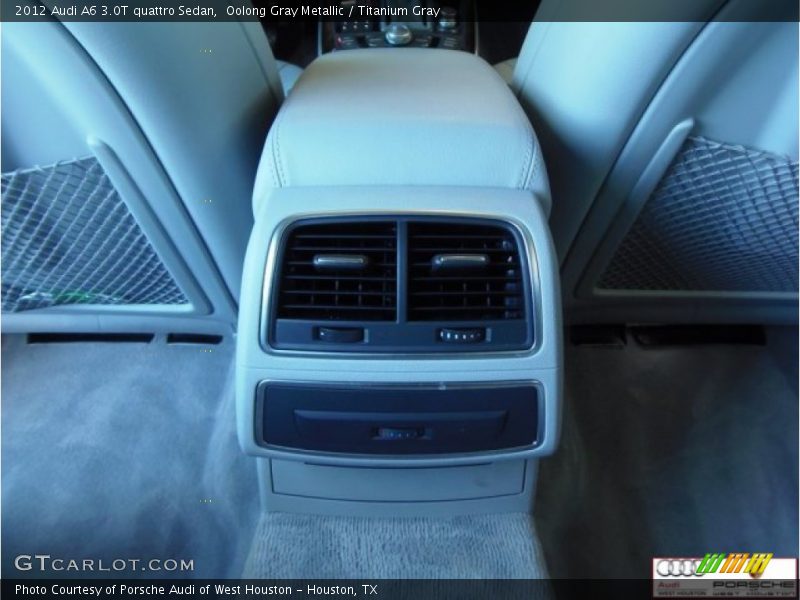 Oolong Gray Metallic / Titanium Gray 2012 Audi A6 3.0T quattro Sedan