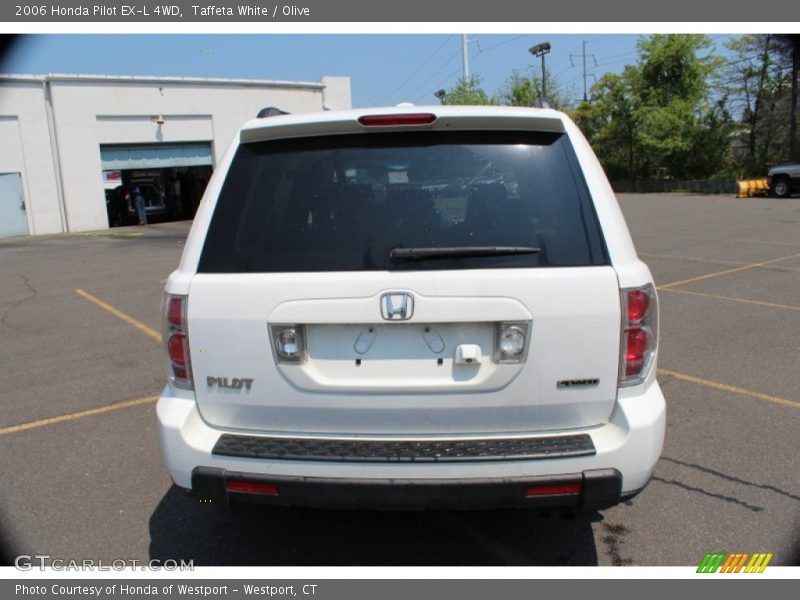 Taffeta White / Olive 2006 Honda Pilot EX-L 4WD