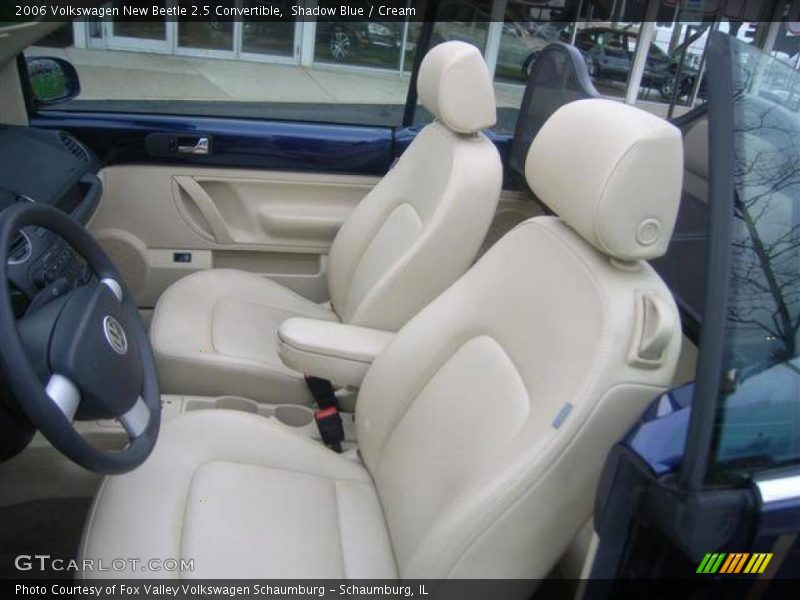 Shadow Blue / Cream 2006 Volkswagen New Beetle 2.5 Convertible