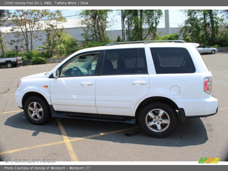 Taffeta White / Olive 2006 Honda Pilot EX-L 4WD