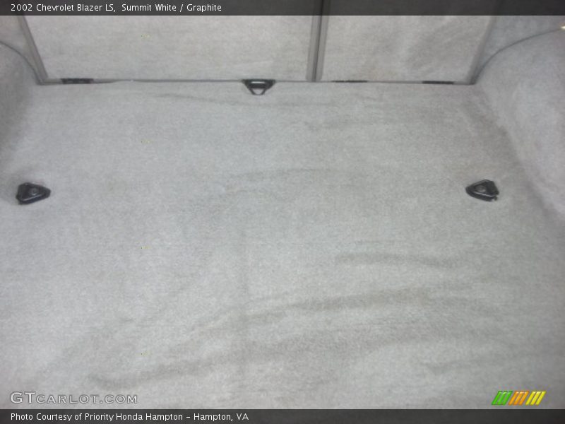 Summit White / Graphite 2002 Chevrolet Blazer LS