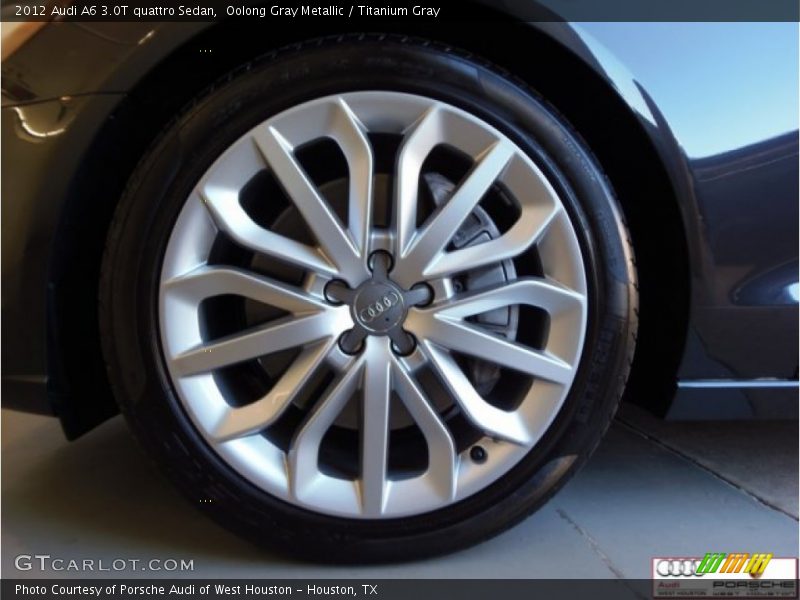Oolong Gray Metallic / Titanium Gray 2012 Audi A6 3.0T quattro Sedan