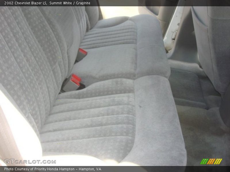 Summit White / Graphite 2002 Chevrolet Blazer LS