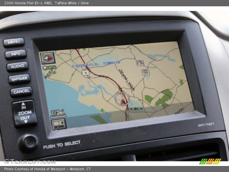 Taffeta White / Olive 2006 Honda Pilot EX-L 4WD