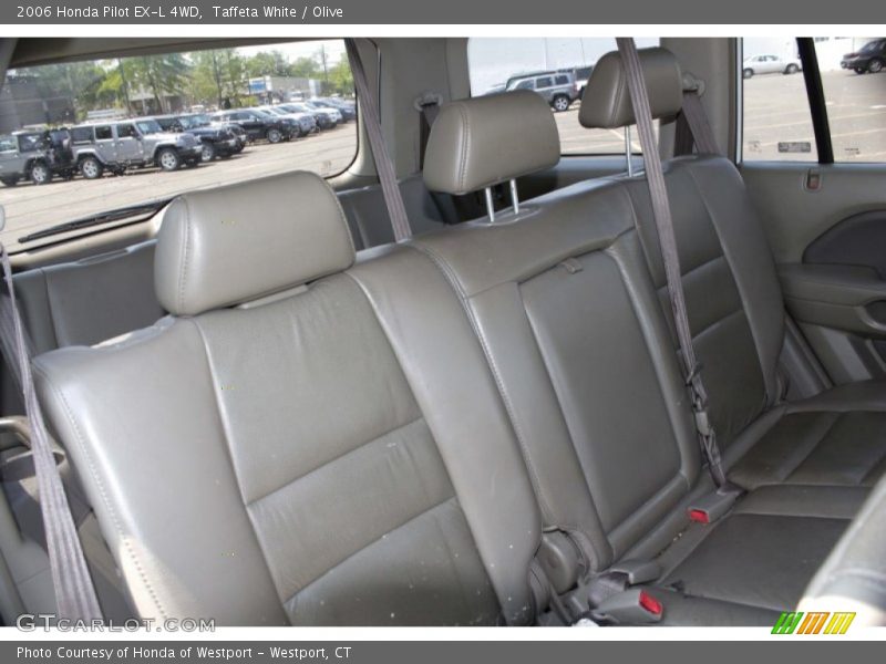 Taffeta White / Olive 2006 Honda Pilot EX-L 4WD
