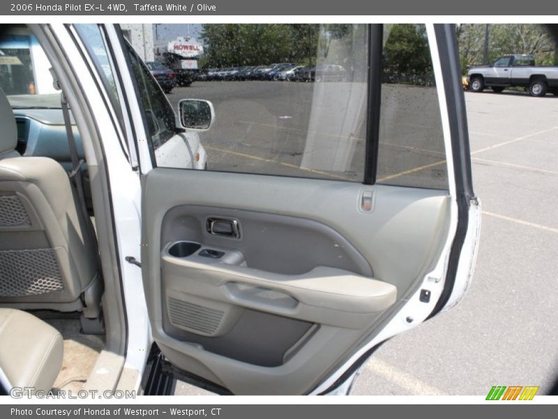 Taffeta White / Olive 2006 Honda Pilot EX-L 4WD
