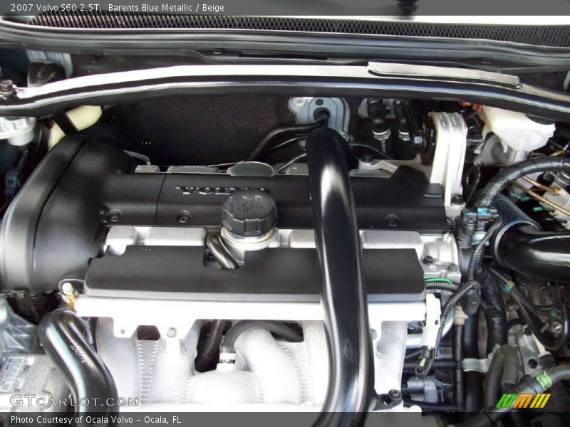 Barents Blue Metallic / Beige 2007 Volvo S60 2.5T