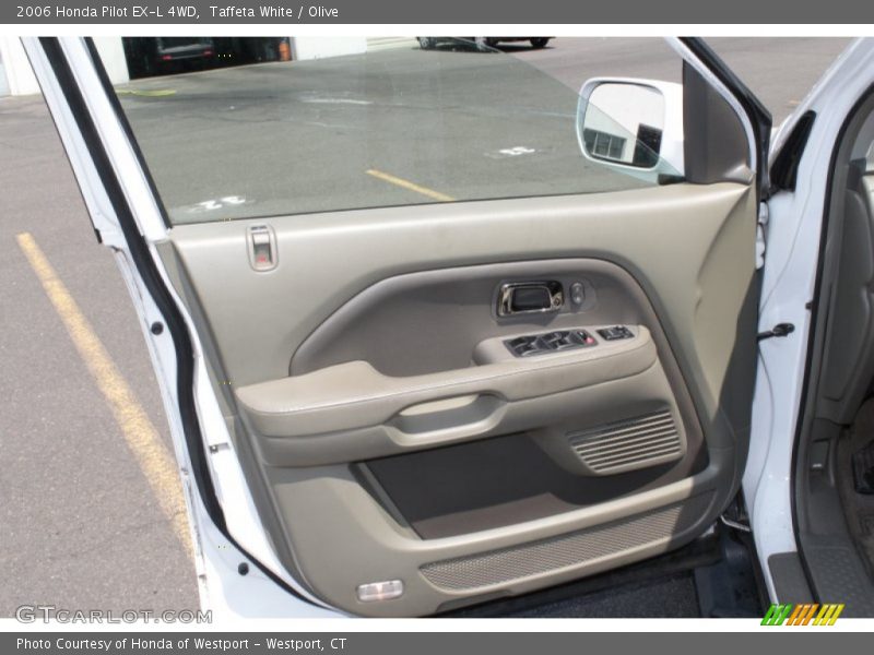 Taffeta White / Olive 2006 Honda Pilot EX-L 4WD