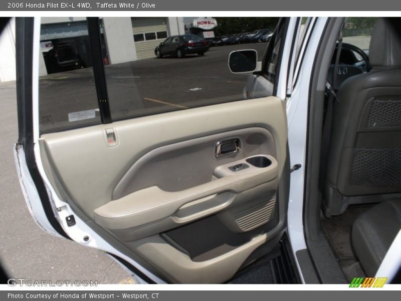 Taffeta White / Olive 2006 Honda Pilot EX-L 4WD