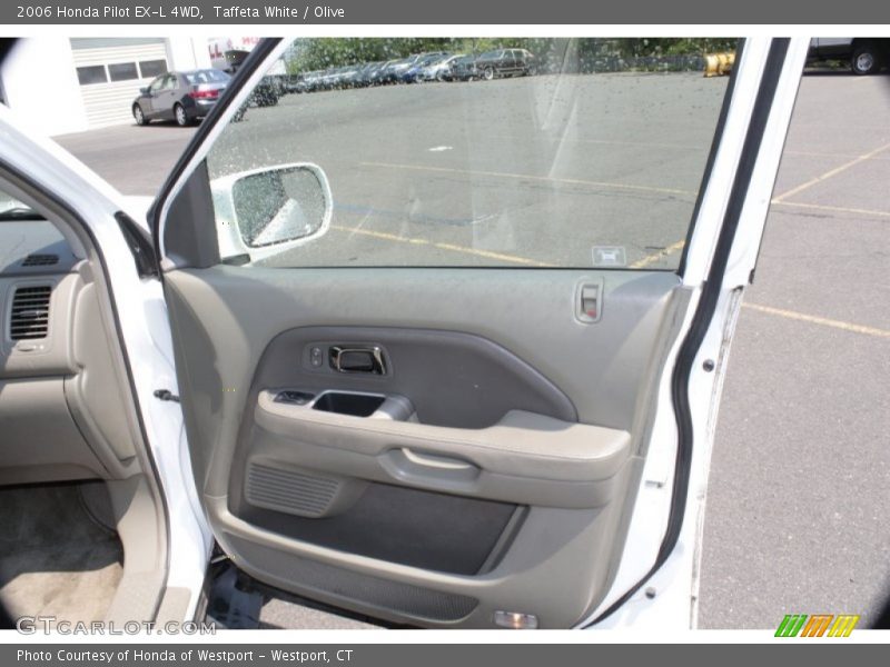 Taffeta White / Olive 2006 Honda Pilot EX-L 4WD