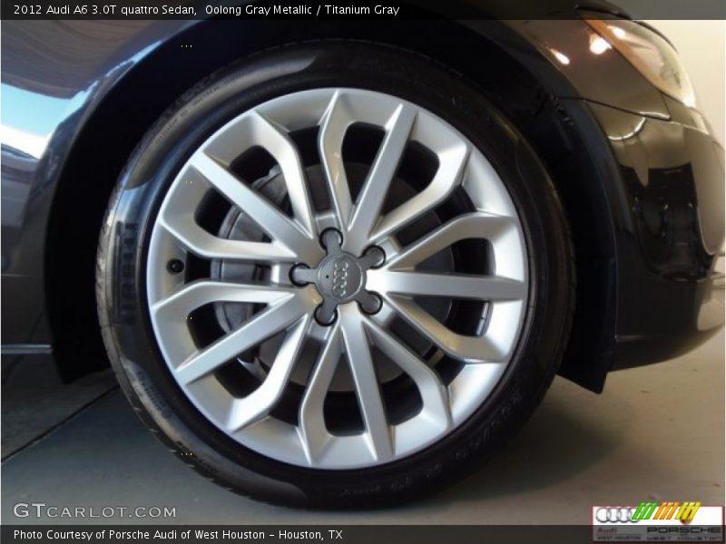 Oolong Gray Metallic / Titanium Gray 2012 Audi A6 3.0T quattro Sedan
