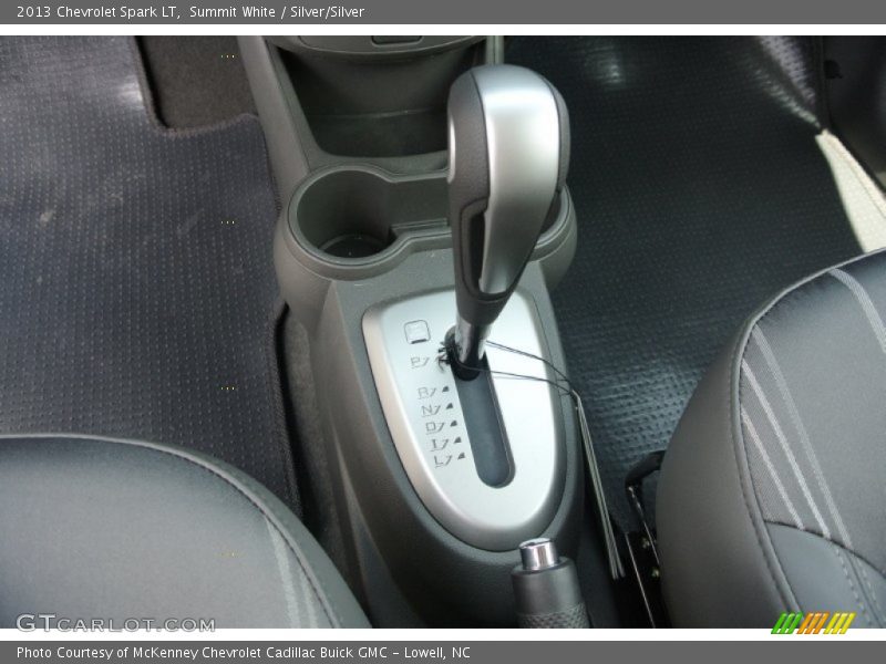 Summit White / Silver/Silver 2013 Chevrolet Spark LT