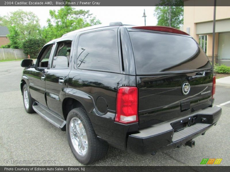 Black Raven / Pewter Gray 2004 Cadillac Escalade AWD