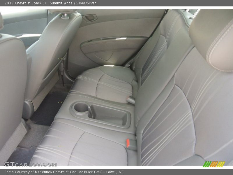 Summit White / Silver/Silver 2013 Chevrolet Spark LT