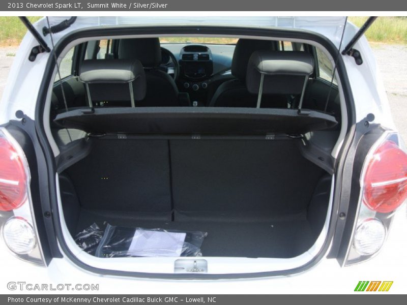 Summit White / Silver/Silver 2013 Chevrolet Spark LT