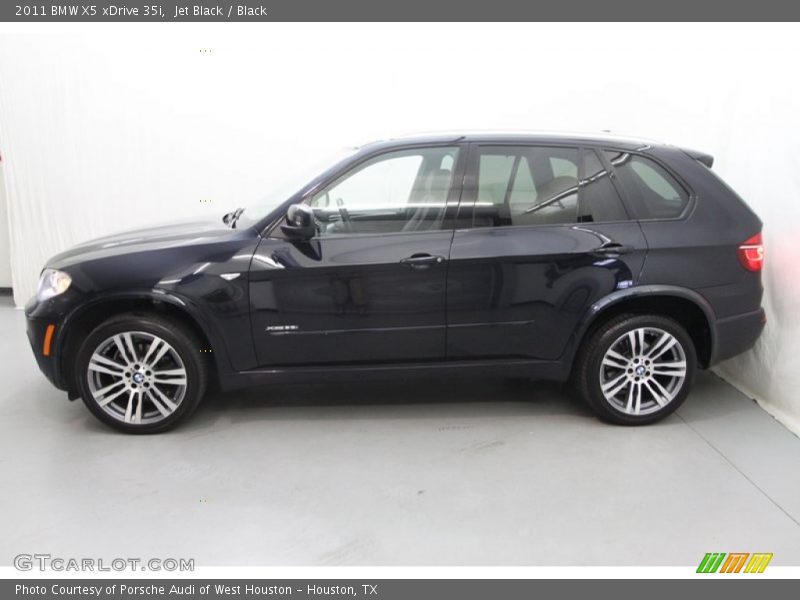 Jet Black / Black 2011 BMW X5 xDrive 35i