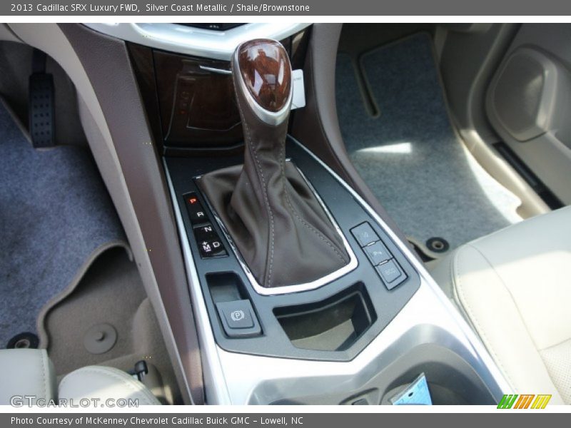 Silver Coast Metallic / Shale/Brownstone 2013 Cadillac SRX Luxury FWD
