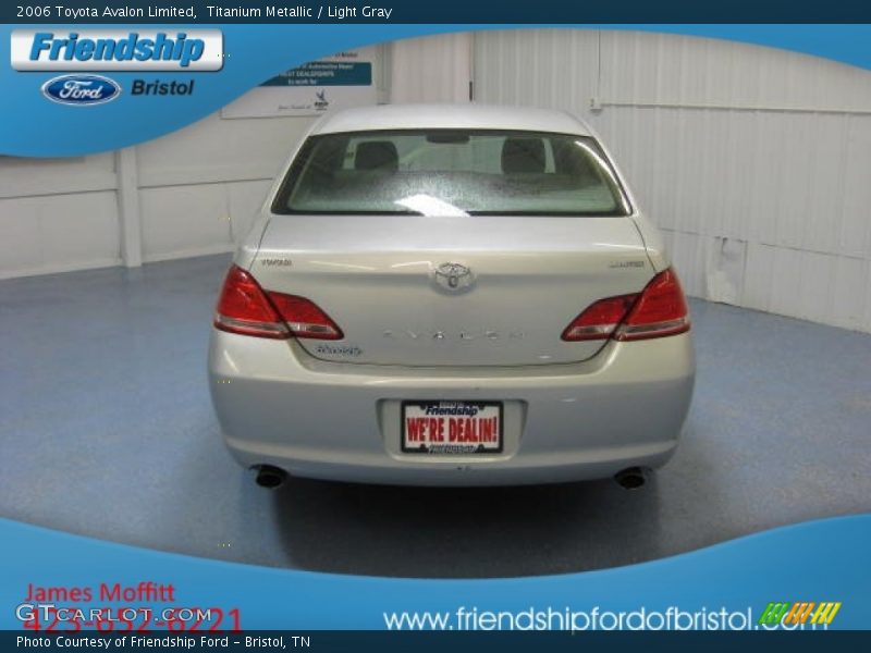 Titanium Metallic / Light Gray 2006 Toyota Avalon Limited
