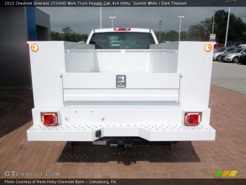 Summit White / Dark Titanium 2013 Chevrolet Silverado 2500HD Work Truck Regular Cab 4x4 Utility
