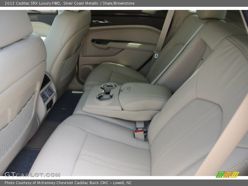 Silver Coast Metallic / Shale/Brownstone 2013 Cadillac SRX Luxury FWD