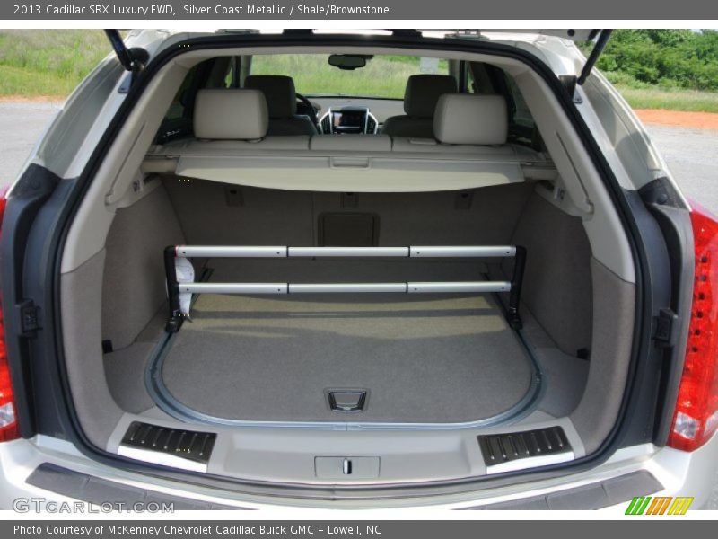 Silver Coast Metallic / Shale/Brownstone 2013 Cadillac SRX Luxury FWD