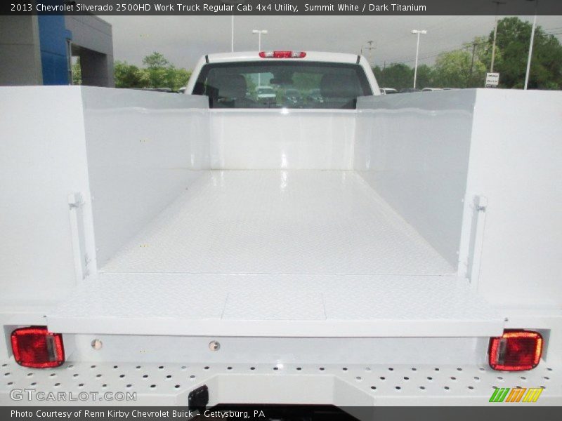 Summit White / Dark Titanium 2013 Chevrolet Silverado 2500HD Work Truck Regular Cab 4x4 Utility