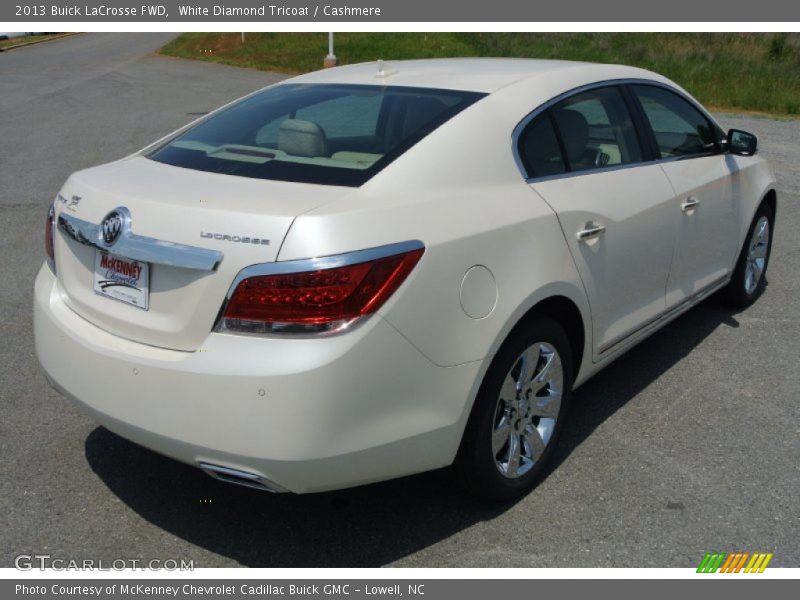 White Diamond Tricoat / Cashmere 2013 Buick LaCrosse FWD