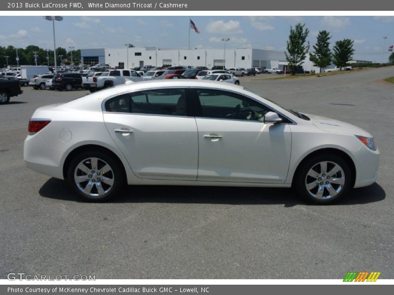 White Diamond Tricoat / Cashmere 2013 Buick LaCrosse FWD