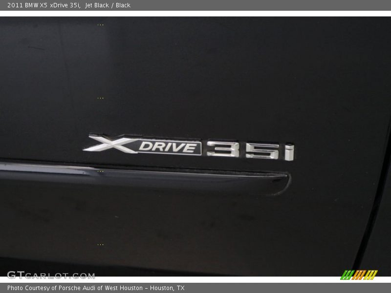 Jet Black / Black 2011 BMW X5 xDrive 35i