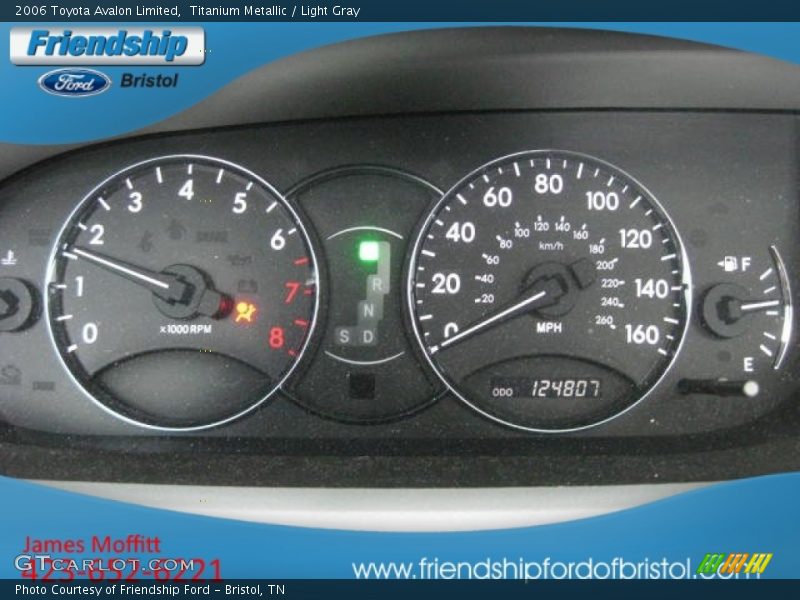 Titanium Metallic / Light Gray 2006 Toyota Avalon Limited
