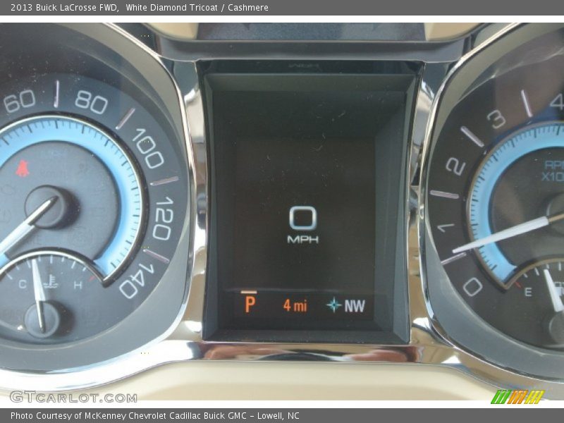 White Diamond Tricoat / Cashmere 2013 Buick LaCrosse FWD