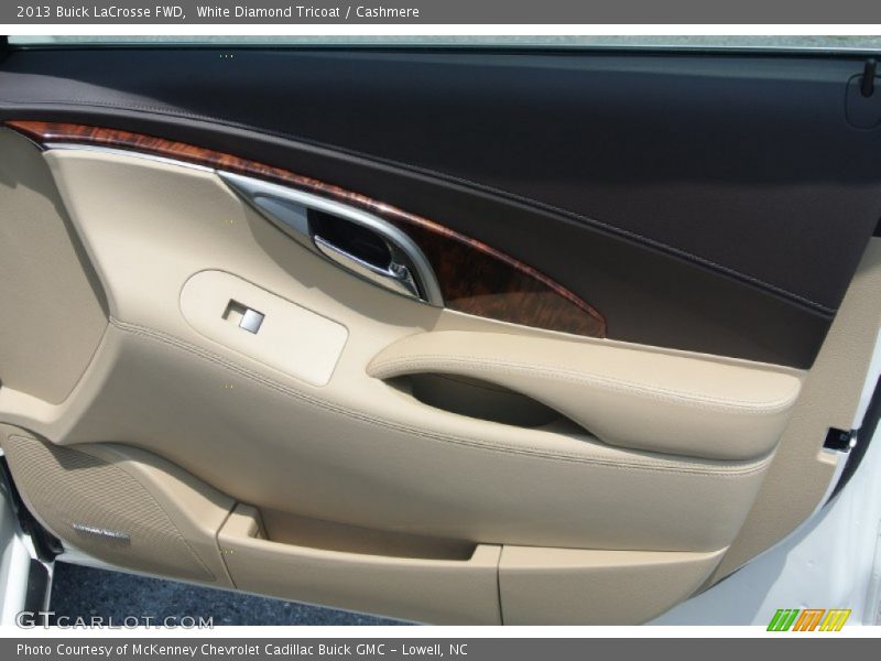 White Diamond Tricoat / Cashmere 2013 Buick LaCrosse FWD