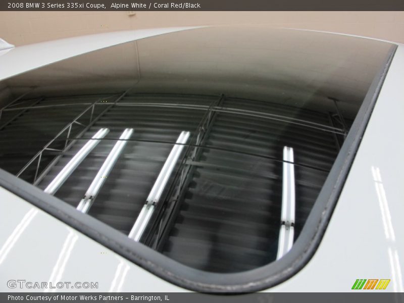 Alpine White / Coral Red/Black 2008 BMW 3 Series 335xi Coupe