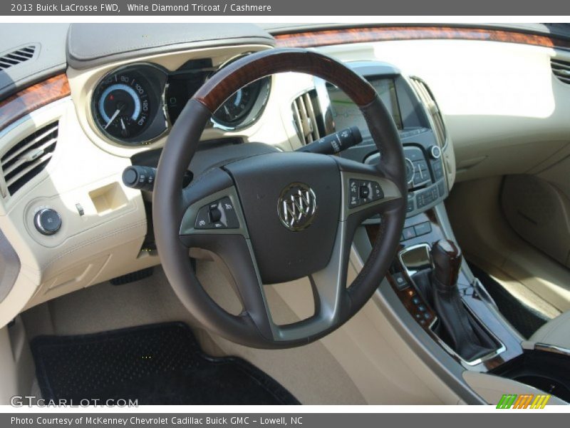 White Diamond Tricoat / Cashmere 2013 Buick LaCrosse FWD