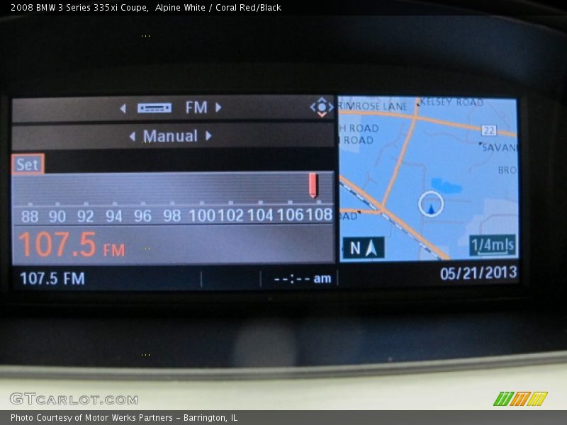 Alpine White / Coral Red/Black 2008 BMW 3 Series 335xi Coupe