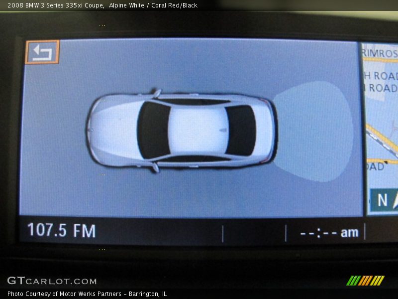 Alpine White / Coral Red/Black 2008 BMW 3 Series 335xi Coupe