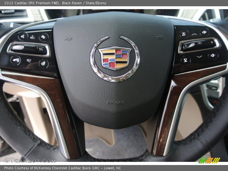 Black Raven / Shale/Ebony 2013 Cadillac SRX Premium FWD