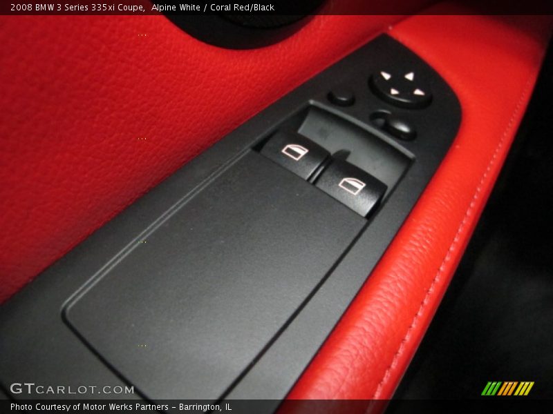 Alpine White / Coral Red/Black 2008 BMW 3 Series 335xi Coupe
