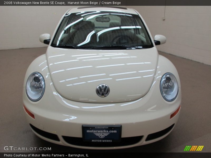 Harvest Moon Beige / Cream Beige 2008 Volkswagen New Beetle SE Coupe