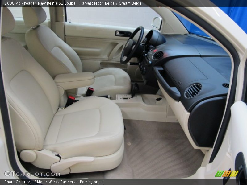 Harvest Moon Beige / Cream Beige 2008 Volkswagen New Beetle SE Coupe