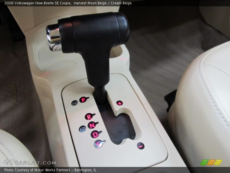 Harvest Moon Beige / Cream Beige 2008 Volkswagen New Beetle SE Coupe