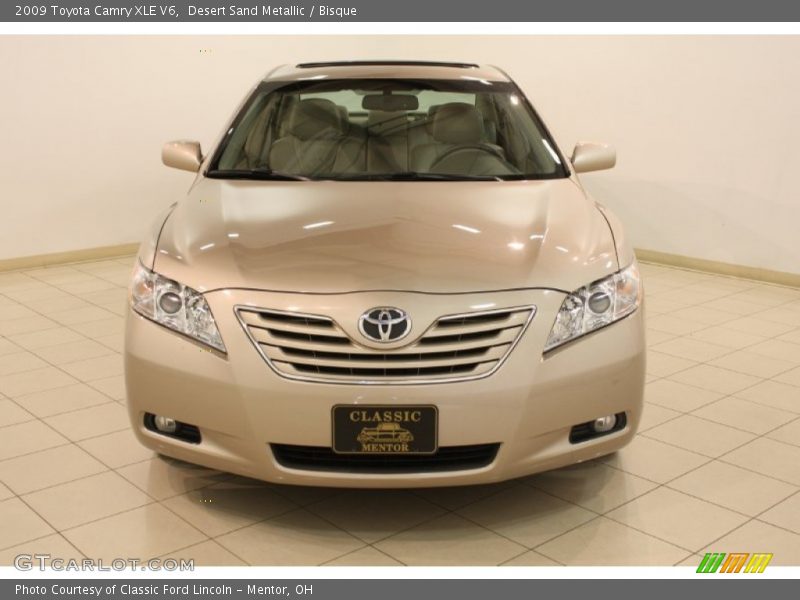 Desert Sand Metallic / Bisque 2009 Toyota Camry XLE V6