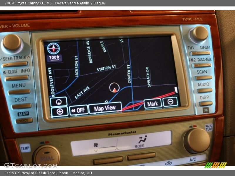 Desert Sand Metallic / Bisque 2009 Toyota Camry XLE V6